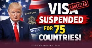 75 countries Visa processing has been suspended for citizen